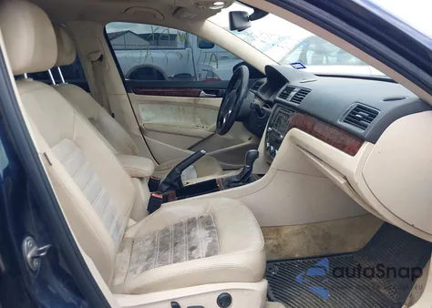 2012 Volkswagen Passat 2.0L Tdi Sel Premium из США, поврежденный, VIN 1VWCN7A34CC031865